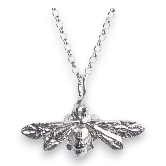 Pewter Necklace - Bee (Small)