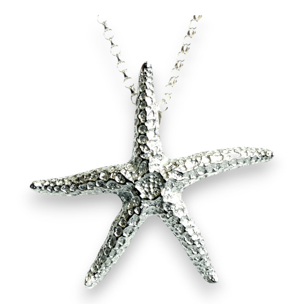 Pewter Necklace - Starfish