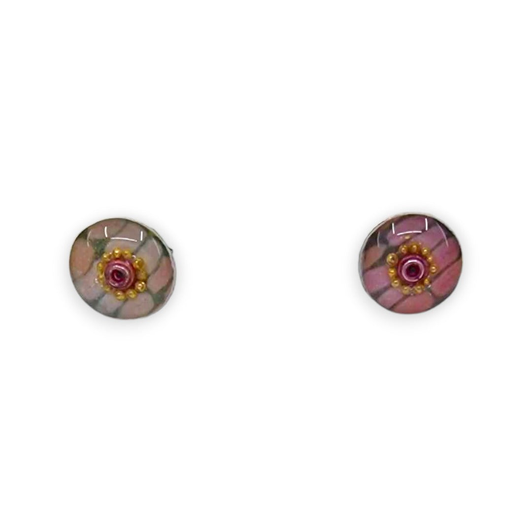 Pinks Stud Earrings