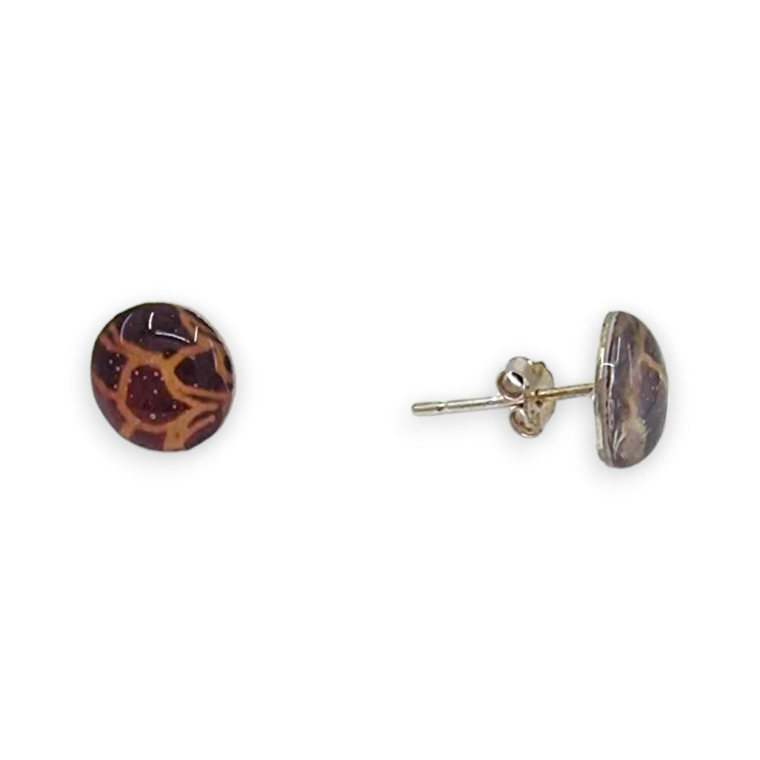 Browns Stud Earrings