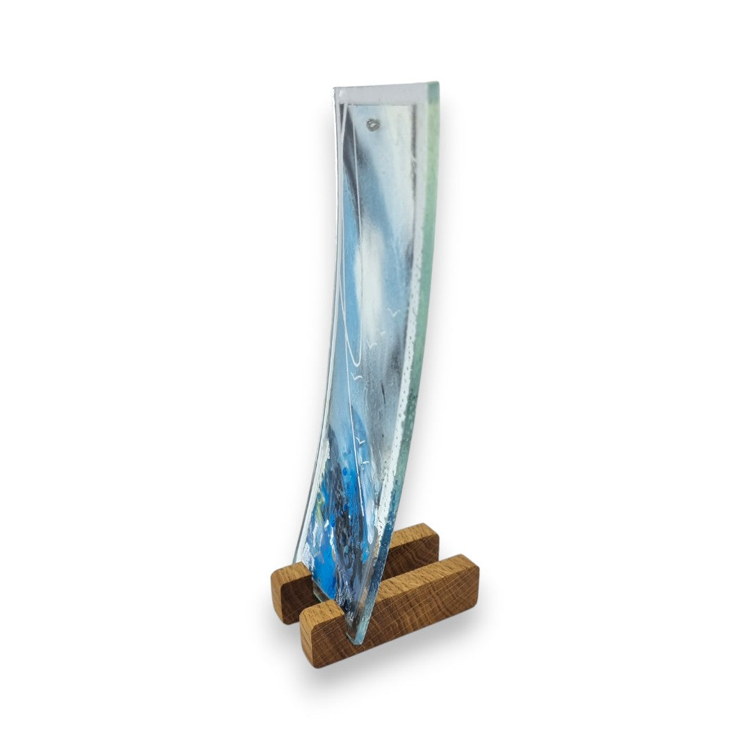 Glass Hanging - Tall Curved Rectangle