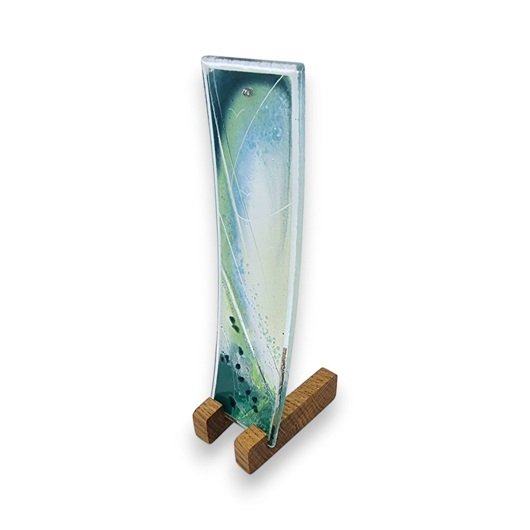 Glass Hanging - Tall Curved Rectangle