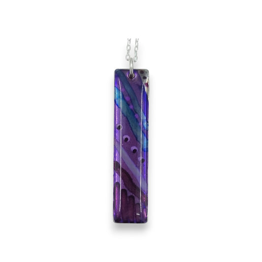 Inky Pendant - Deep Purple