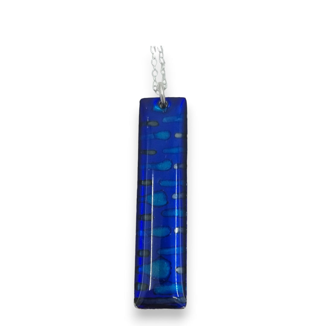 Inky Pendant - Deep Blue