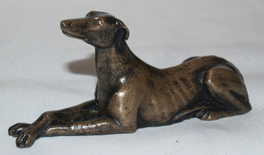 Greyhound (crossed paws) - Sculpture